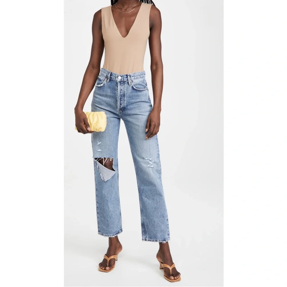 AGOLDE The 90's Pinch Waist Jeans in Lineup Women’s size 27 - Picture 2 of 12